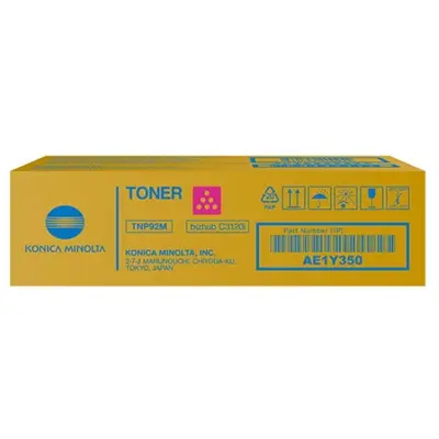 Konica Minolta Cartus Toner Original Konica Minolta TNP92M, Magenta, 4000 pagini, pentru Bizhub…
