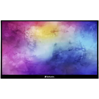 Verbatim Monitor Portabil IPS LED Verbatim 14 PMT-14, Full HD (1920 x 1080), HDMI, Touchscreen, AMD…
