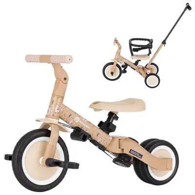 Tricicleta, Petite&Mars, Turbo, Editie limitata, 5 in 1, Multifunctionala, Vehicul de impins…