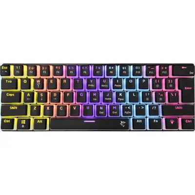 White Shark Tastatura Gaming White Shark ASHIKO v2 Red Switch Mecanica Negru