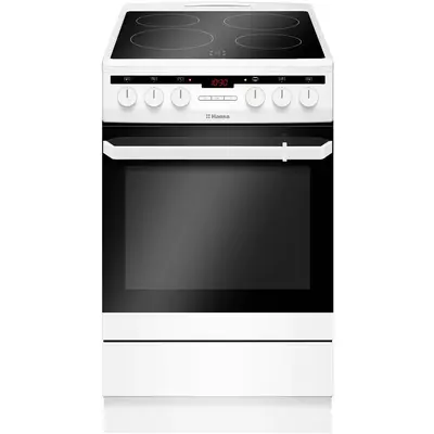 hansa Aragaz electric Hansa, 50 cm, 4 zone, display, 8 functii, curatare abur, ventilator integrat…