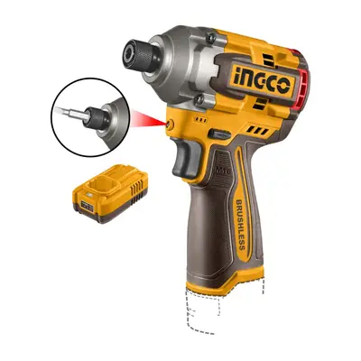 Bormasina cu Impact 16V 170Nm Brushless 0-2700 rpm 0-3500 bpm Prindere Hex 6.35mm LED CIRLI16178 cu…