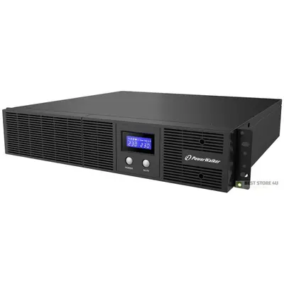 Power Walker UPS PowerWalker VI 1200 RLE 1,2 kVA 720 W 4 x priza, negru, 88x438x430mm