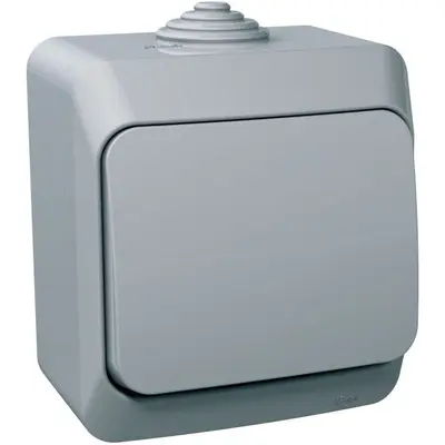 Intrerupator cap scara Schneider Cedar WDE000660, gri