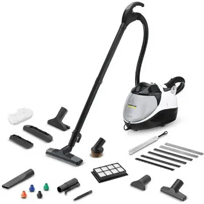 Aspirator cu Abur Kärcher (1.439-490.0) SV 7 0.5L 2200W Negru/Alb