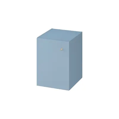 Dulap baie soldat suspendat Cersanit Larga S932-012 albastru 40x55 cm
