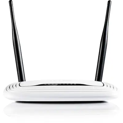 Router wireless Frecventa 2.4 GHz 2 Antene Wireless 300Mbps Control Parental Alb