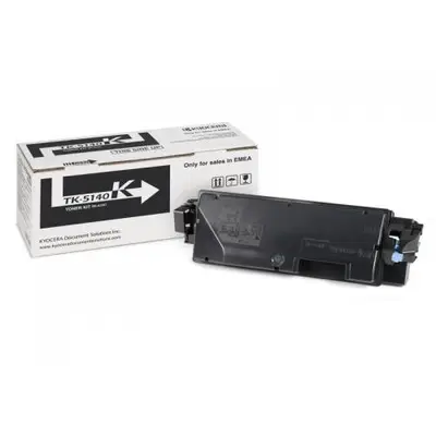 Kyocera Toner original Kyocera TK-5140K, Negru, 7000 pagini, compatibil cu ECOSYS P6130cdn…