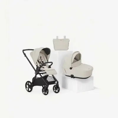 Carucior 2 in 1, Jane, Muum 5, Premium, Cadru din aluminiu, Cu landou, Reversibil, Pana la 22 kg…