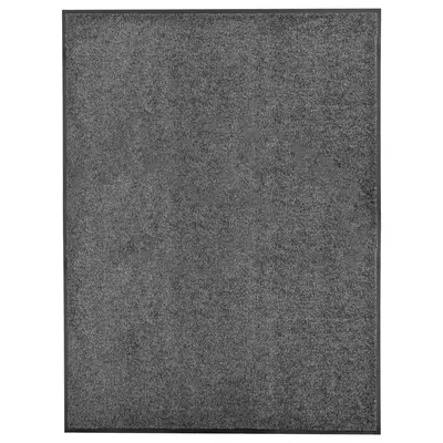 Covoras de usa lavabil, antracit, 90 x 120 cm