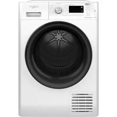 Whirlpool Uscator de rufe Whirlpool FreshCare+ FFTM119X2BYEE, Pompa de caldura, 9 kg, Clasa E…