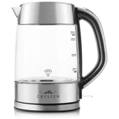 Eta Fierbator Eta, ETA415490000 Crysten, Electric, 2100 W, 1,7 L, Sticla, Baza rotativa la 360°…