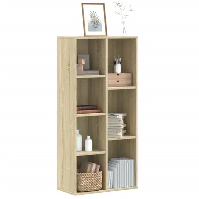 Biblioteca, stejar sonoma, 50x25x105 cm, lemn prelucrat