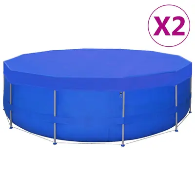 Prelate piscina, 2 buc., pe rotund, 540 cm, 90 g/m2