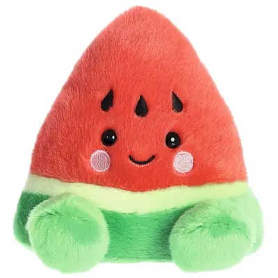 HERMA Jucarie de plus de tinut in palma, Aurora Palm Pals, Pepene, 13 cm