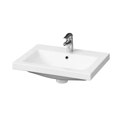 Lavoar incastrat Cersanit Como K32-003 60 cm alb