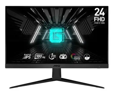 Monitor Gaming Rapid IPS LED MSI 24inch G2412F, Full HD (1920 x 1080 ), HDMI, DisplayPort, 180 Hz…