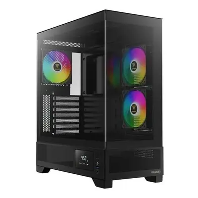 Carcasa Gamdias Atlas M1, Middle Tower, tempered glass (Negru)