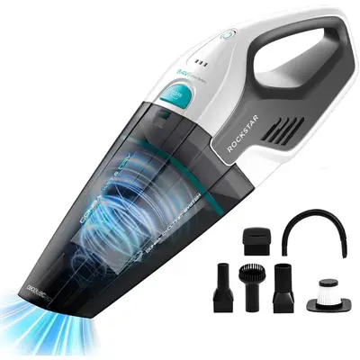 CECOTEC Aspirator de mana Cecotec Conga Rockstar Hand, 50W, 4.5 kPal, Baterie Li-Ion 8,4 V, 2500…