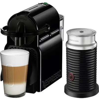 Pachet Espressor Capsule Inissia + Aparat Pentru Spuma De Lapte Aeroccino 3 EN80.BAE 1.7L 1260W…