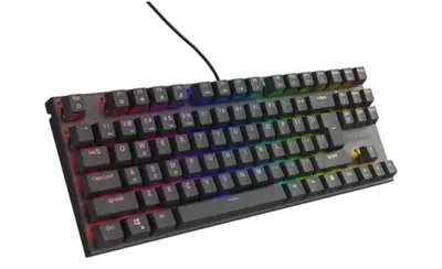 Tastatura Genesis Thor 303 TKL, Wired, RGB, Outemu Brown (Negru)