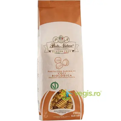 Fusilli cu Naut fara Gluten Ecologice/Bio 250g