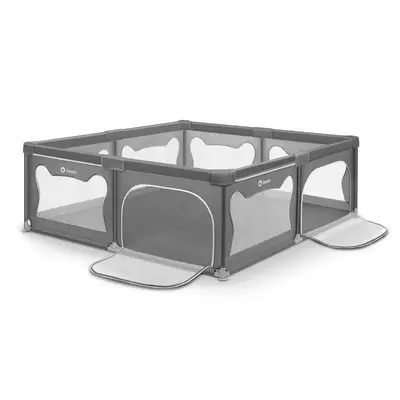 Tarc de joaca copii, Lionelo, Willow XL,180 x 200 cm, Include geanta de transport, Din plasa, Cu…
