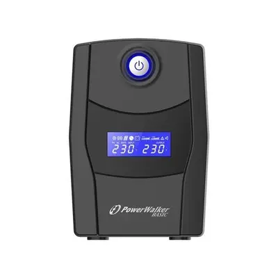 UPS Power Walker Line-in, 1000VA, 230V, LCD, Negru