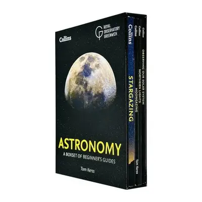 Beginner's Guides of Astronomy 4 Books Collection Box Set (Stargazing, Moongazing, Northern Lights…