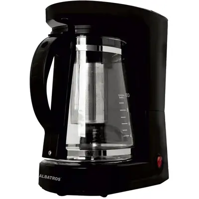Albatros Cafetiera Albatros Dolce 2 in 1, 680 W, 1.2 l, capacitate 10 cesti, infuzor pentru ceai…