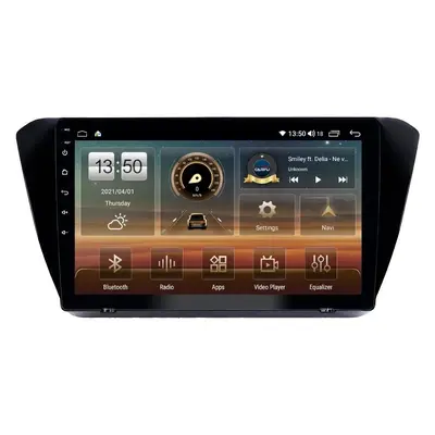 Navigatie dedicata cu Android Skoda Superb III 2015 - 2017, 4GB RAM, Radio GPS Dual Zone, Display…