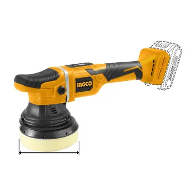 Masina de polishat slefuit Flex Unghiular 20V brushless POLISH Fara acumulator Ingco APLI2002
