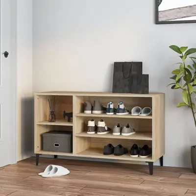 Pantofar, stejar sonoma, 102x36x60 cm, lemn prelucrat