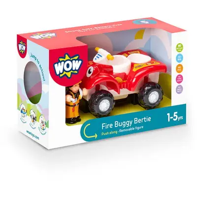 WOW Toys Jucarie pentru copii WOW Toys, ATV de pompieri, Fire Buggy Bertie, 1-5 ani