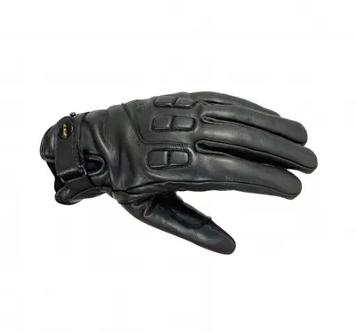 Manusi moto piele, LS2 Jazz Man, marime M, culoare negru