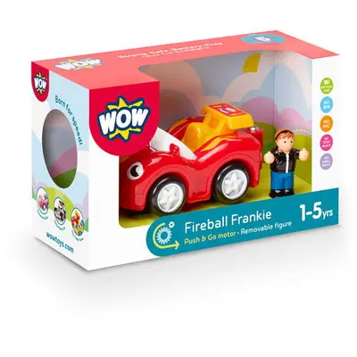 WOW Toys Jucarie pentru copii WOW Toys, Masina de curse rosie, Fireball Frankie