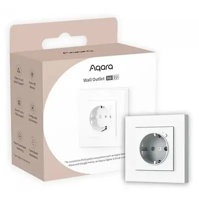 Priza inteligenta incastrabila Aqara Wall Outlet H2, Zigbee