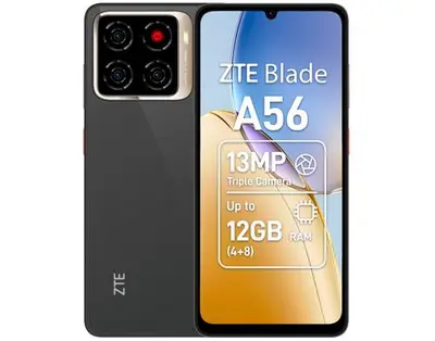 Telefon Mobil ZTE Blade A56, Procesor Unisoc T7200 Octa-Core, Ecran IPS LCD 6.75inch, 4GB RAM…