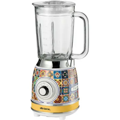 Ariete Blender Ariete 583 Positano Cu Vas De Sticla De 1,5 Litri, 4 Lame Din Otel Inoxidabil, 4…