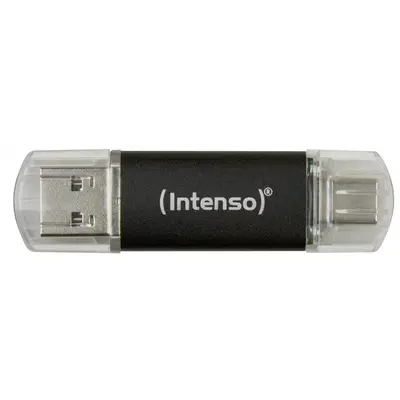 Intenso Memorie USB Pendrive Intenso Twist Line 128 GB, stick USB (antracit/transparent, USB-A 3.2…