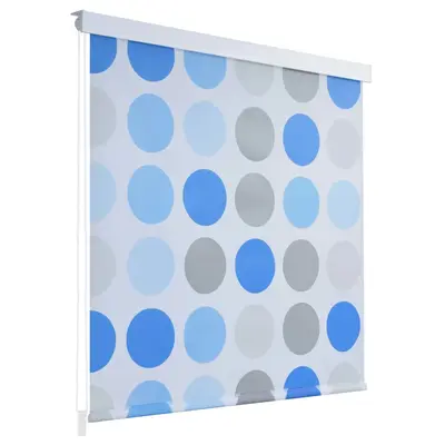 Roleta perdea de dus 120x240 cm model cercuri