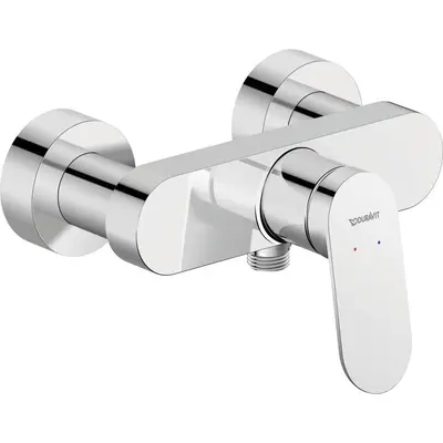Duravit Baterie dus Duravit Wave WA4230000010, aparenta, monocomanda, cartus ceramic, Crom