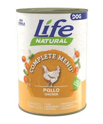 Hrana Umeda Caini, Life Dog Nutrition Plus, Pui, 400 g