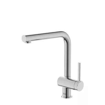 Roca Baterie sanitara bucatarie Roca, Gama Ona, pipa inalta, tip L, monocomanda, pivotanta, cartus…