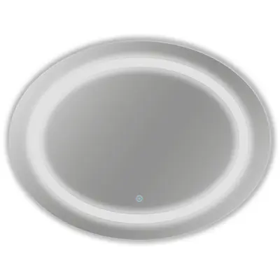 Oglinda baie cu LED si buton touch RO-165 80x60 cm