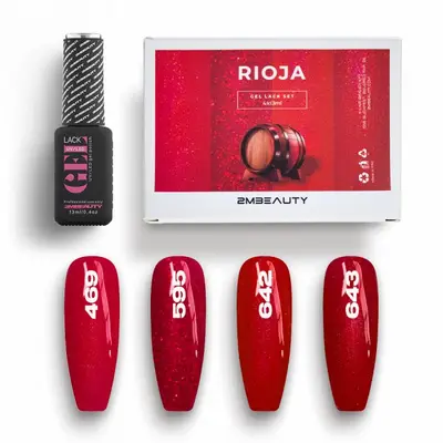 Oja Semi GELlack 2M Rioja Set - 4x13ml