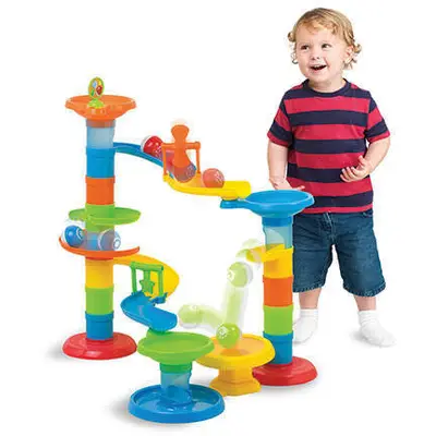 Little Learner Jucarie interactiva - Turnulet cu bilute (30 piese)