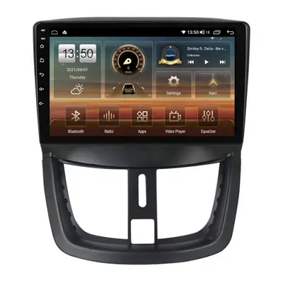 Navigatie dedicata cu Android Peugeot 207 2006 - 2015, 4GB RAM, Radio GPS Dual Zone, Display HD…