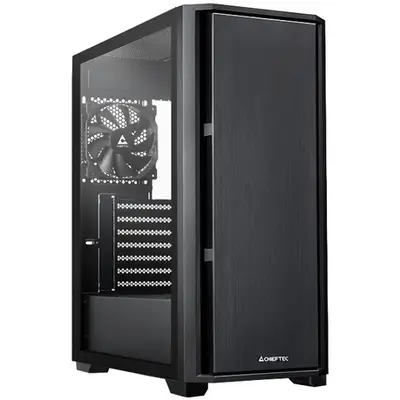 Chieftec Carcasa PC Chieftec AS-02B-TG-OP, Middle Tower, Sticla temperata, Fara sursa, 7…