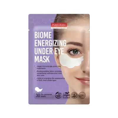 Mască pt zona ochilor - Biome Energizing Under Eye Mask 30 buc - Purederm